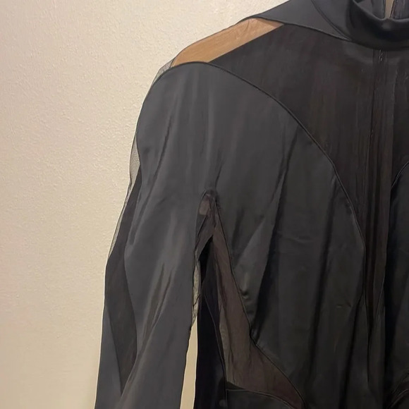 Nwt Mugler x H and M collab mesh dress - Picture 5 of 16